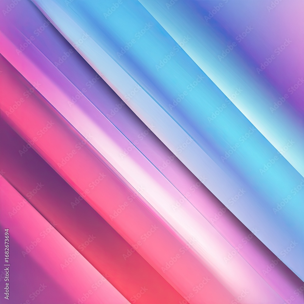 Fototapeta premium Diagonal, vibrant, colorful stripes (2)