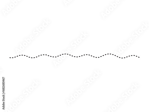 Hand Drawn Preschool Tracing Outline 
