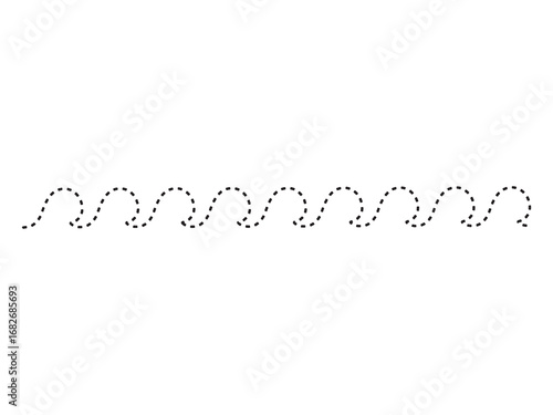 Hand Drawn Preschool Tracing Outline 
