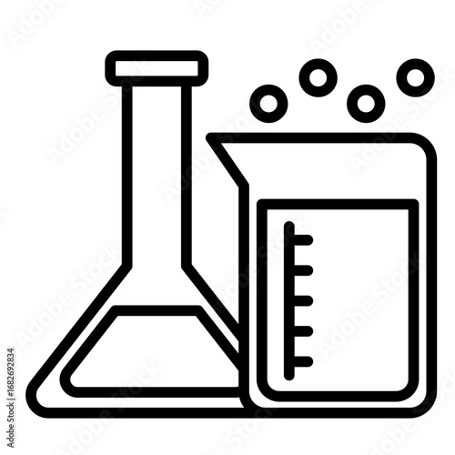 Chemical  Icon Set Multiple Style Collection