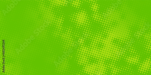 Dots halftone green color pattern gradient texture with technology digital background. Dots pop art comics with nature graphic design. texture simple art  luxury voucher, modern best seller