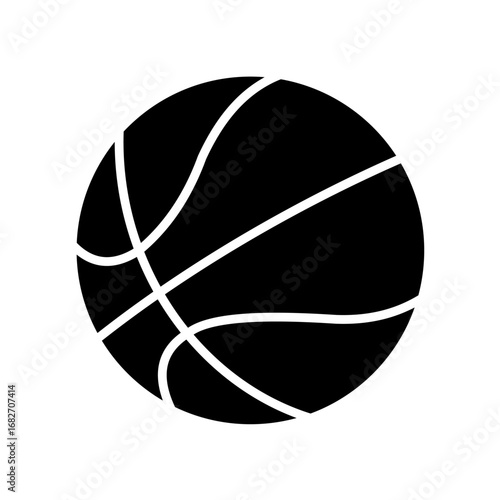Basketball, ball, sport vector icon
