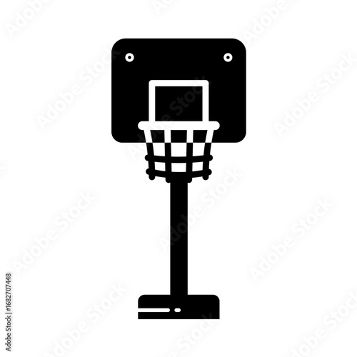 Basketball hoop, basket, sport vector icon
