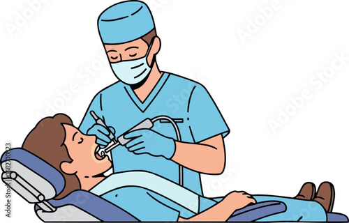 dental checkup gentle care, confident smile, healthy teeth, preventive dentistry, oral hygiene, isolated on transparent background