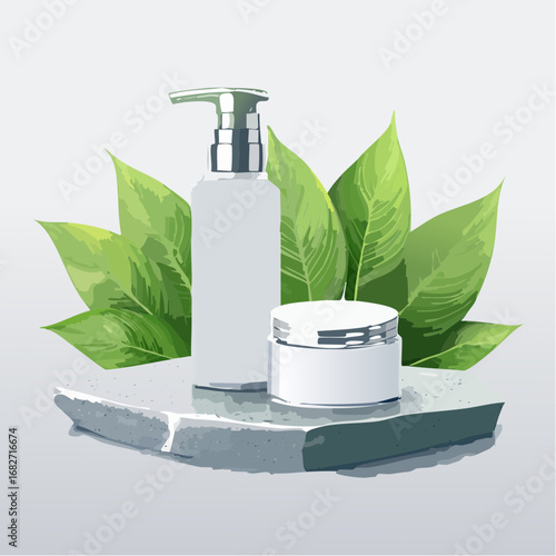 Modern Spa Product Mock-up