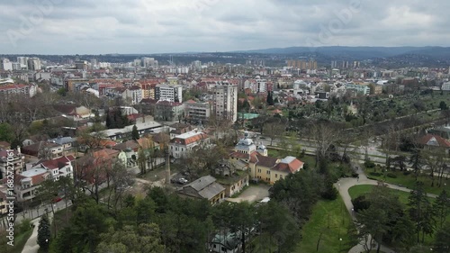 Wallpaper Mural aerial view of the city Torontodigital.ca