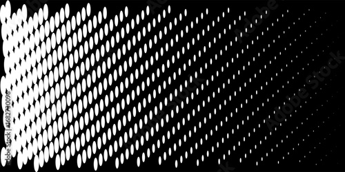Halftone abstract background. Wavy triangular texture. Vector illustration. ellow and blackment over glowing lights. A pattern of flashes of light similar to the northern lights