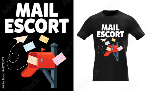 Funny Mailman Design For Men Women Postal Worker