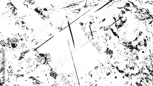 Vector Subtle Texture Overlay. Abstract Monochrome Splattered Background Design.