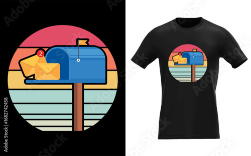 Mail Carrier Retro Vintage Postal Worker