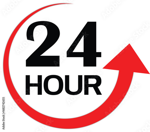 24 Hours Service icon