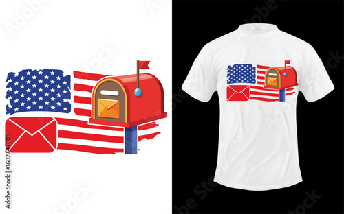 Postal Worker Funny For Delivery Mailman Postman USA
