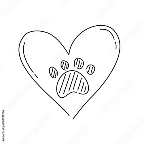 Adoption Handdrawn Animal Care