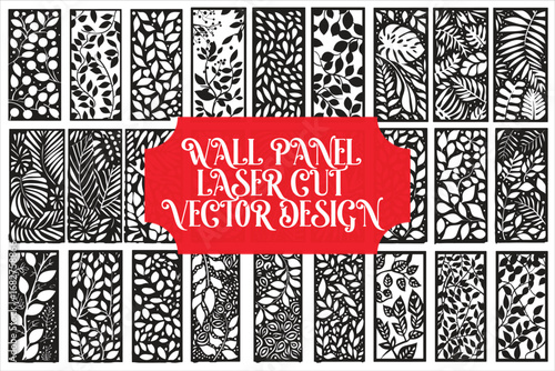 Wall Panel Laser Cut Vector bundle, crafted with elegance and precision.