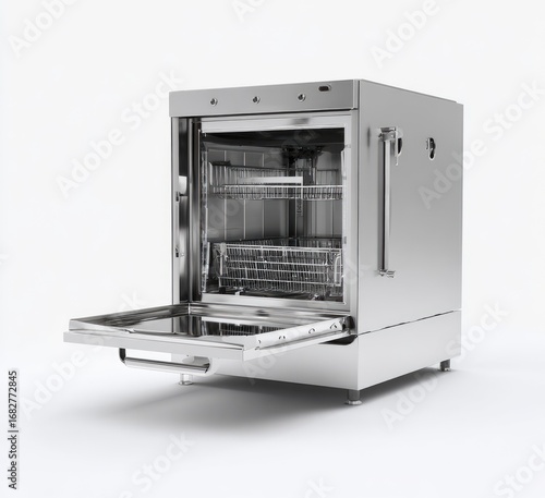 Stainless steel commercial dishwashing machine (1)