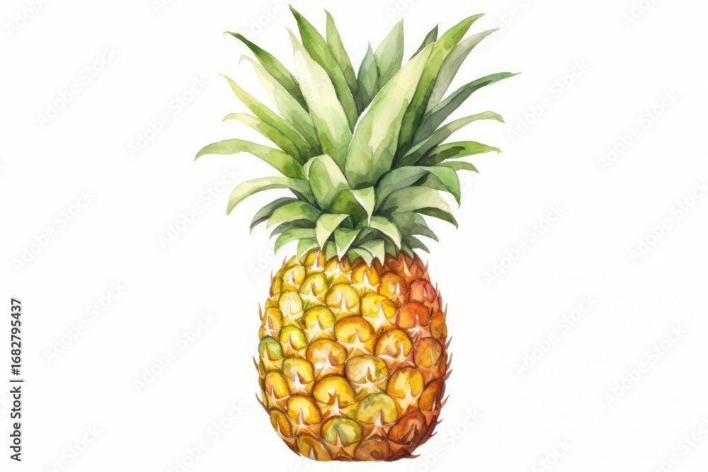 Fototapeta premium Pineapple fruit plant food.