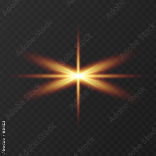 orange fire light 