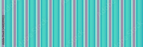 Dlanket vector textile stripe, manufactory fabric pattern lines. Cit vertical texture background seamless in teal and cyan colors.