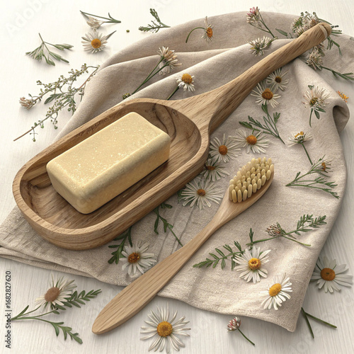 Natural and organic skincare set