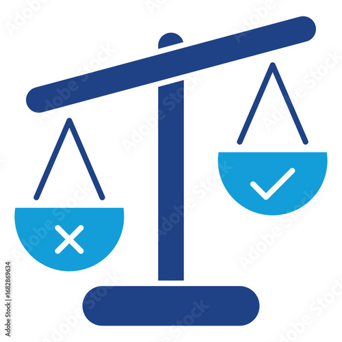 Morality Solid Icon Element For Design