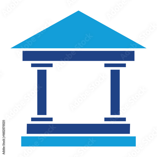 Governance Solid Icon Element For Design
