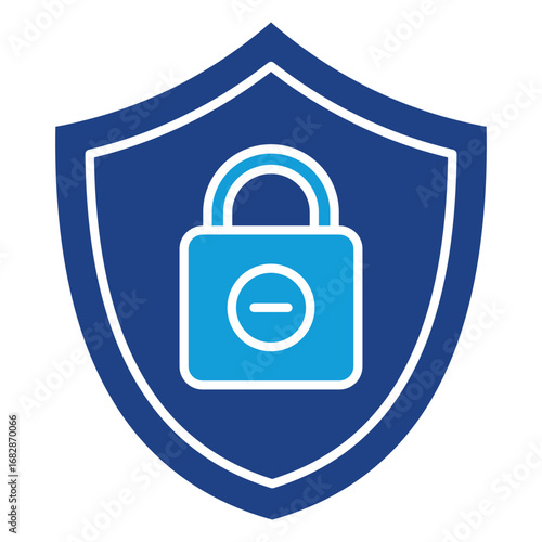 Privacy Solid Icon Element For Design