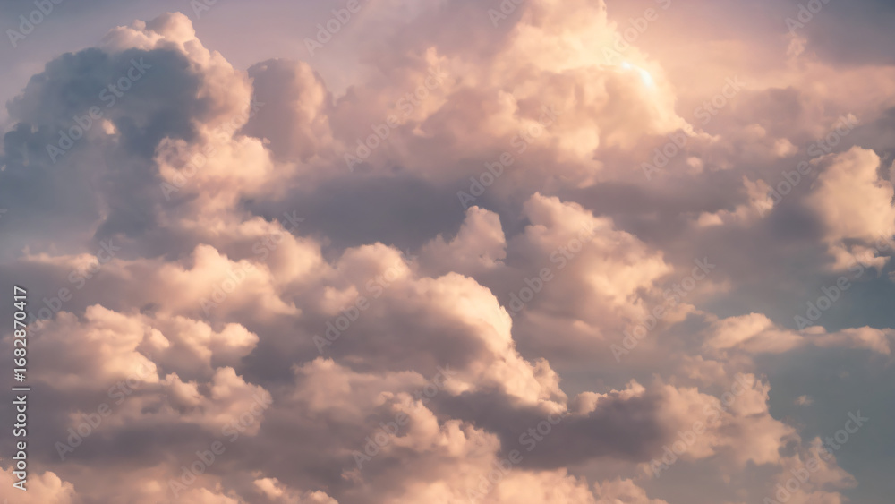 Obraz premium clouds at sunset