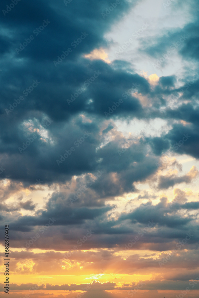 Obraz premium sunset in the sky