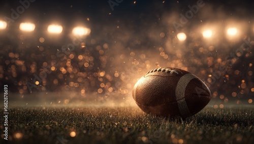 American Football at Night