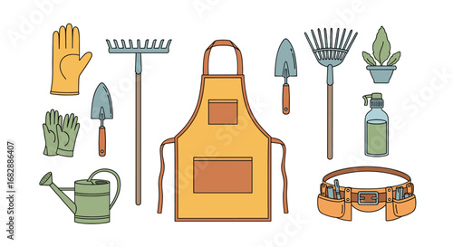 Complete gardening tools and accessories for a successful outdoor project