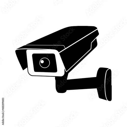 CCTV camera security surveillance camera in vector art