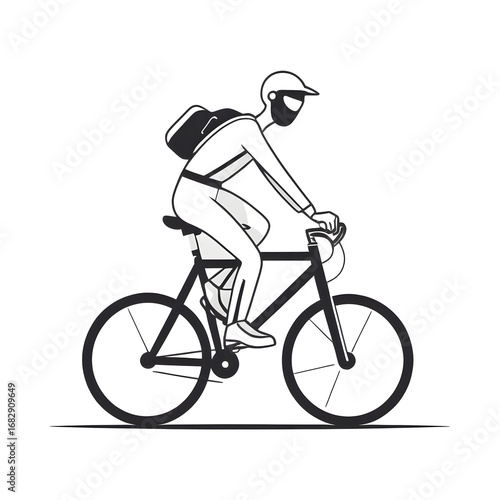 Silhouette Icon of a Person Figure