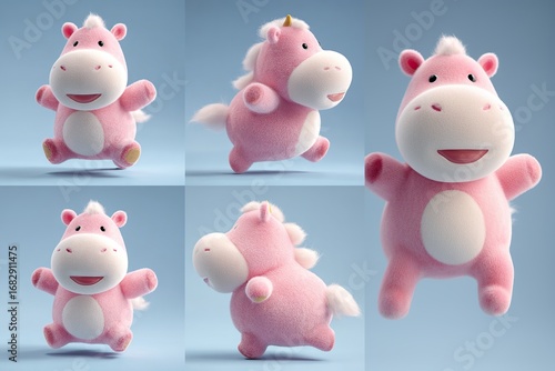 Wallpaper Mural pink and white teddy bears Torontodigital.ca