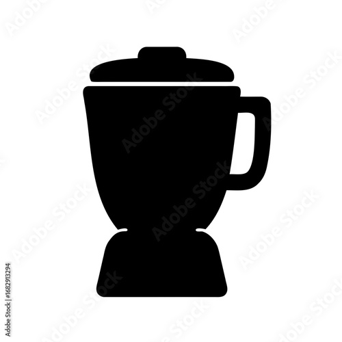 A simplistic vector graphic illustrating a blender icon, suitable for various applications