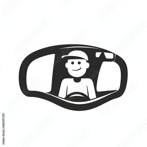 Silhouette Icon of a Person Figure