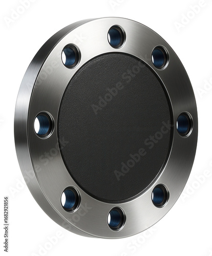 Blind flange with no bore for sealing off pipe ends in a natural gas processing plant