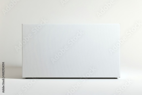 Wallpaper Mural white blank empty box package Torontodigital.ca