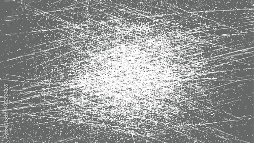 Gray background with white scratches and speckles texture grunge