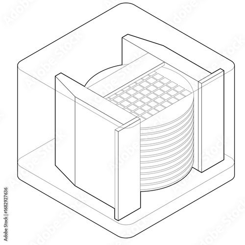 ウェーハとカセット