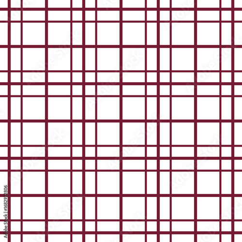 Canvas Print red square pattern