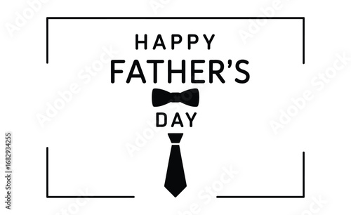 WebCelebrate Father's Day with this stylish bow tie and tie design, perfect for cards, banners, and social media posts expressing love and appreciation for dads everywhere