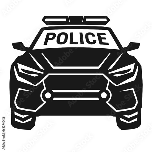 police patrol car
