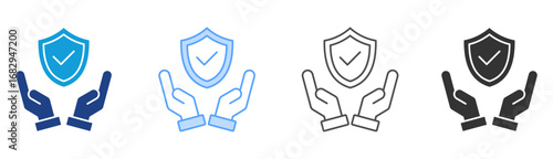 Safety Icon Set Multiple Style Collection