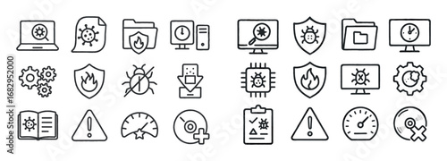 Digital Hygiene Icons