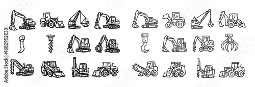 Quarry Equipment Icons