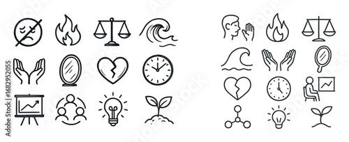 Emotional Journey Icons