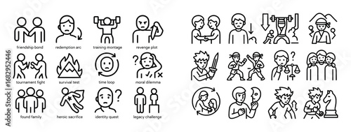 Mangaverse Icon Set