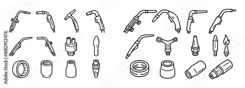 Welding Torch Icons