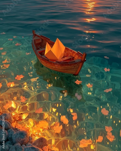 boat on the water