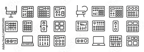 Electronic Instrument Icons